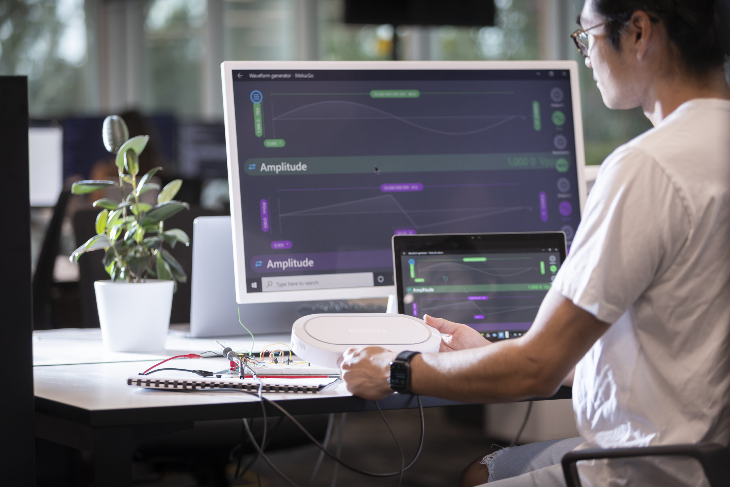 Moku:Go Waveform Generator